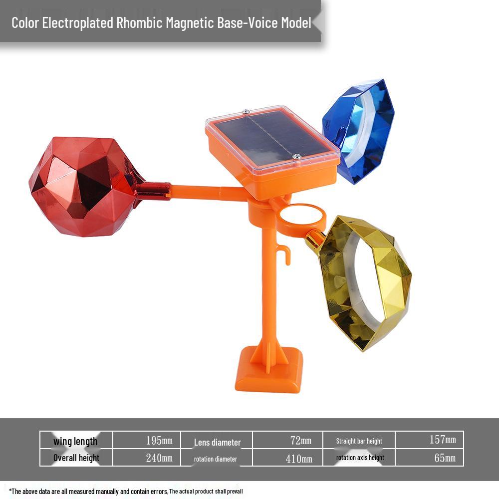 Solar-Powered Reflective Bird Repeller for Orchards, Fish Ponds, and Farmland