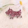 Kristall-Schwein-Brosche für Damen, Niedlicher Tier-Emaille-Pin mit Diamantenbesatz, Einzigartiges Geschenk zur Dekoration von Mantel und Tasche, Geburtstags-Schmuck