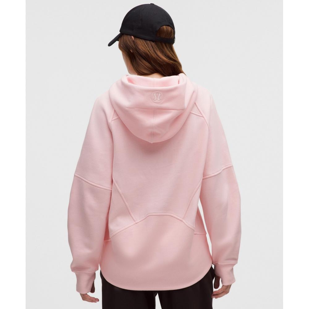 Lululemon Scuba Oversized Half Zip Hoodie  Long Blush Quartz