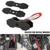 Car brake caliper pressure tool 360 degree swing ratchet wrench disc brake caliper piston expander