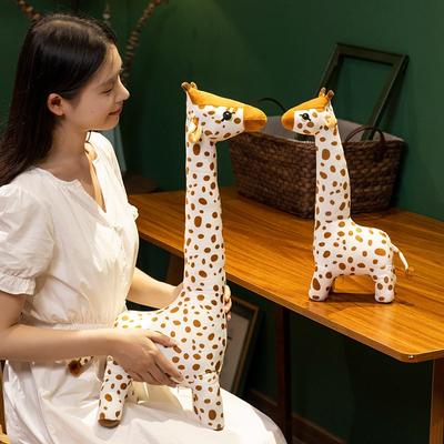 Simulation Giraffe Puppe Plüschtier Zoo Hirsch Puppe Kinderbegleitung Beruhigungspuppe