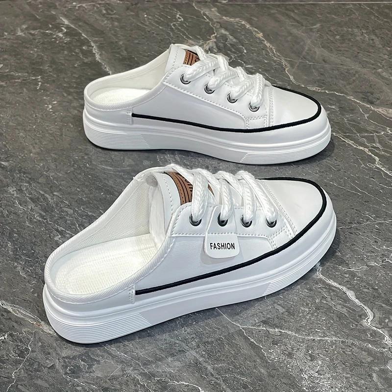 Summer Half Top Shoes Sandals Breathable and Comfortable Women's Shoes Student Shoes Fashion Cool Slippers