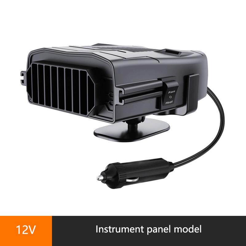 

12 В электрический вентилятор охлаждения обогреватель демистер дефростер 150 Вт обогреватель портативный автомобильный вентилятор обогреватель с вращением на 360 градусов для салона автомобиля
