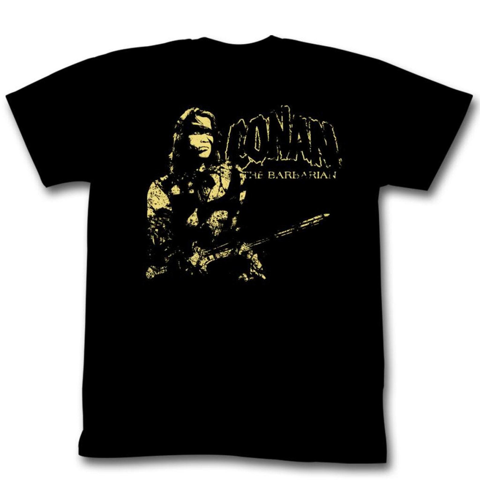 Conan The Barbarian The Man Black Adult T-Shirt XL
