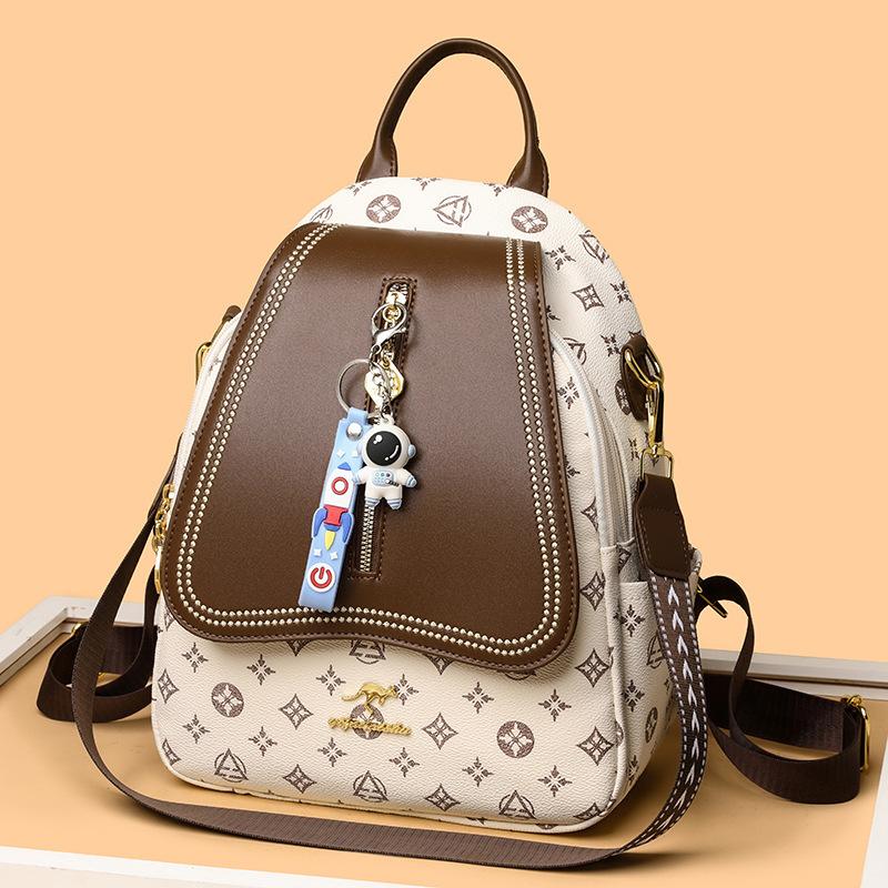 Schoolbag Backpack Women's 1011 New Versatile Fashion Niche Small Bag Commuter Travel Large Capacity Lightweight Women's Backpack