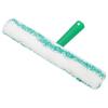 Uxcell Microfiber Scrubber Cleaning Tool for Window Glass Marble Wall Home Bathroom Green White 13.78inch