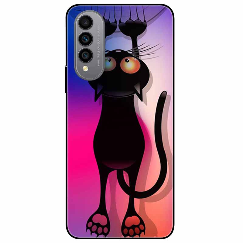 For Wiko T50 Case T 50 Phone Cover Soft Silicone Shockproof TPU Back Cases for Wiko T50 WikoT50 4G 6.6'' Fundas Coques Animal
