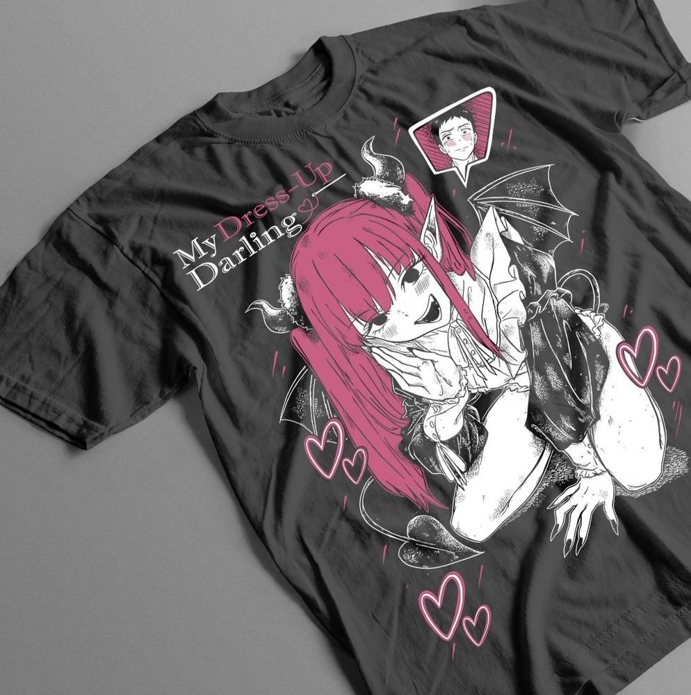 

Anime Lovers Gift T-Shirt, Marin Kitagawa, My Dress Up Darling Tee, All Sizes, 2XL