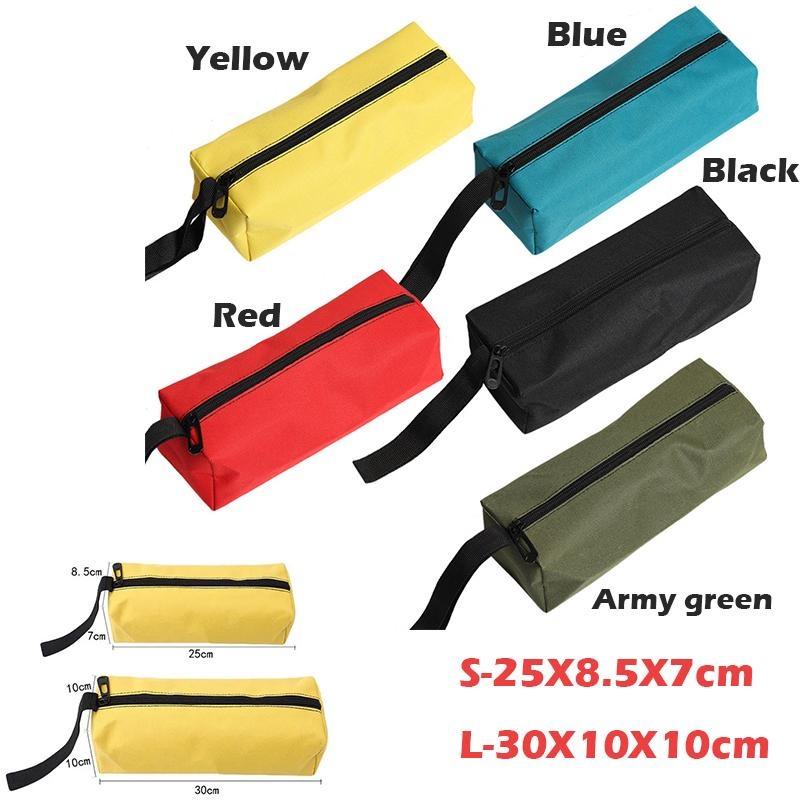 

1 шт. универсальные инструменты, органайзер для хранения, сумка-карандаш, сумка для инструментов на молнии, сумка для инструментов, сумки-тоут L чёрный
