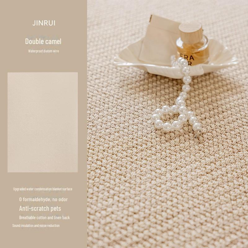 2024 Waterproof Anti-Fouling Washable Diatom Silk Sofa Carpet for Living Room - Light Luxury Autumn/Winter Edition