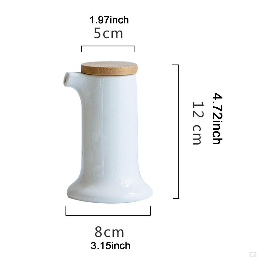 Ceramic Seasoning Bottle Japanese Soy Sauce Dispenser Kitchen Supplies Oil and
