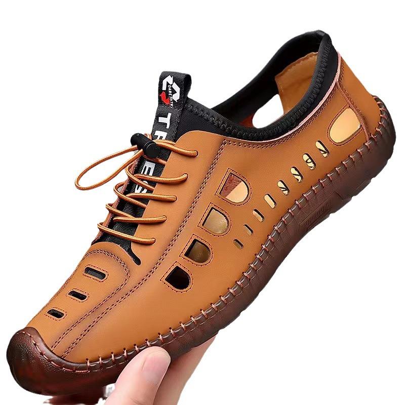 Men's Soft-Soled Breathable Casual Korean Fashion Driving Shoes