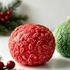Christmas Crystal Ball Shape Silicone Candle Molds For Resin Casting Making Candle Soap Home Decoration Holiday Present