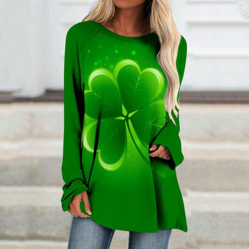 

Женский свитер с круглым вырезом и цветочным принтом, цифровой 3D-принт, ретро-повседневный уличный дизайн, весна-осень, длинный рукав, одежда 3XL