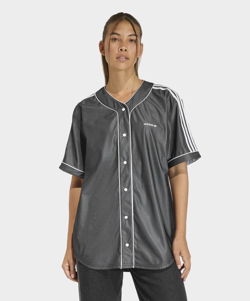 ADIDAS Baseball Shirt - Black / Kd8808