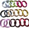 Hand-Woven Colored Aluminum Wire, 1.8mm & 1.2mm, for Crafts