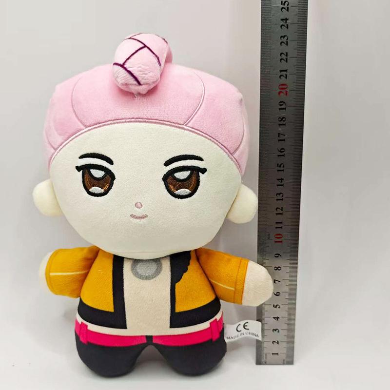 25cm Kpop Κυνηγοί Δαιμόνων Zoey Γυναικείο Συγκρότημα Βελούδινη Κούκλα Kpop Κυνηγοί Δαιμόνων Κρεμαστό για Σακίδιο Κλειδοθήκη Για Παιδί Δώρα Γενεθλίων