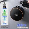2000mAh Liquid Fast Foaming Pump Wall Mounted with Temperature Digital Display White/Black Automatic Touchless Sensor Soap Dispenser Hand Sanitizer