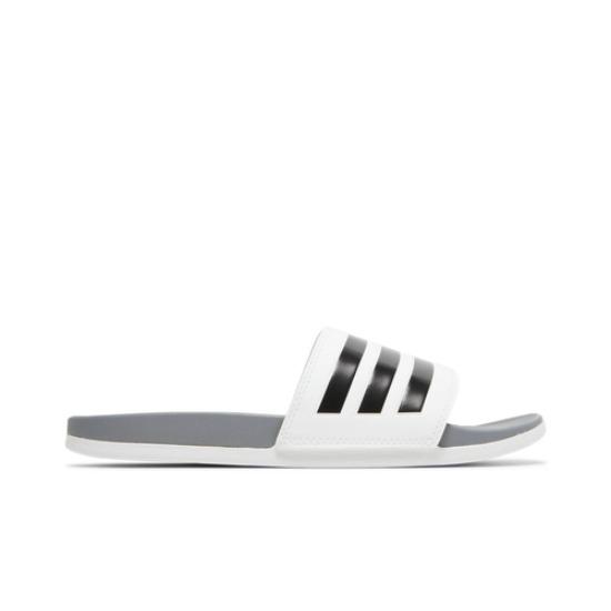 Adidas Adilette Comfort Klapki Biało-Szare GZ5895