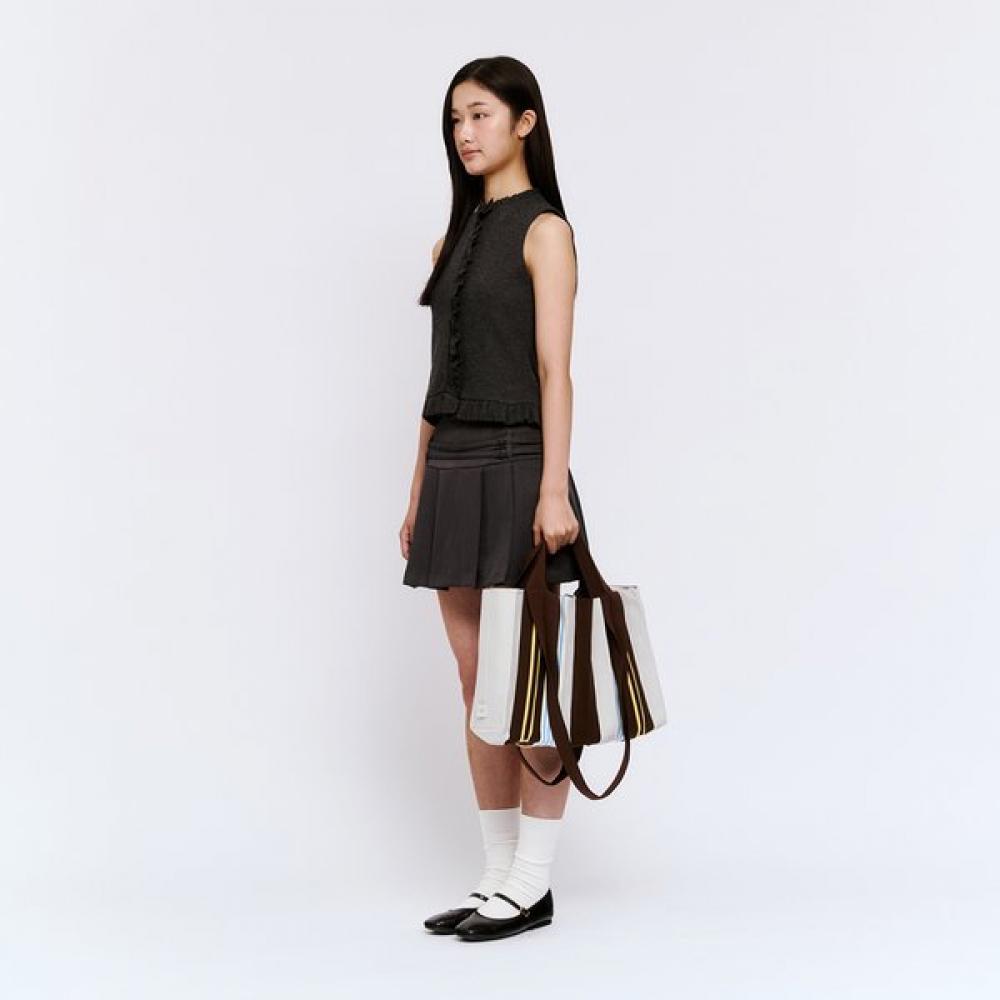 Pleatsmama New Two Way Bag Vintage Brown