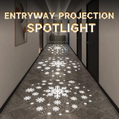 Nordic Home Improvement Embedded Spotlight Ceiling Light Projection Snow Star Pattern Home Corridor Downlight