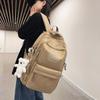 Nylon College Backpack With Breathable Ventilated Design For School And Travel