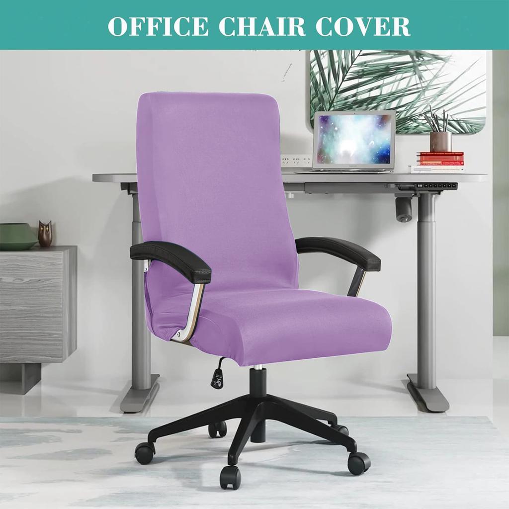 Stretch Spandex Office Chair Cover Anti Dirty Computer Seat Protector Removable Universal Slipcover