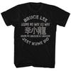 Bruce Lee Martial Arts Legend Jeet Kune Do Using No Way As Way Men's T Shirt