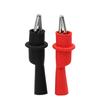 2Pcs Alligator Clips Test Clip Clamp Set Red Black Wire Tips 10A 1000V Multimeter Tester Probes For Ac Dc Power Measurement