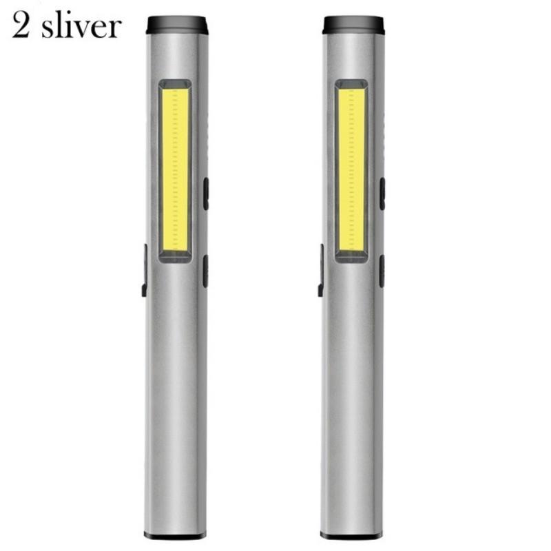 4 In 1 Rechargeable Pen Torchlight Outdoor Portable Handheld Ultra Bright Work Light Multifunctional LED Flashlight