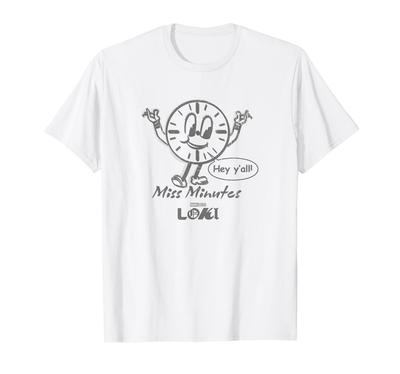 Marvel Loki Miss Minute Outline T-Shirt