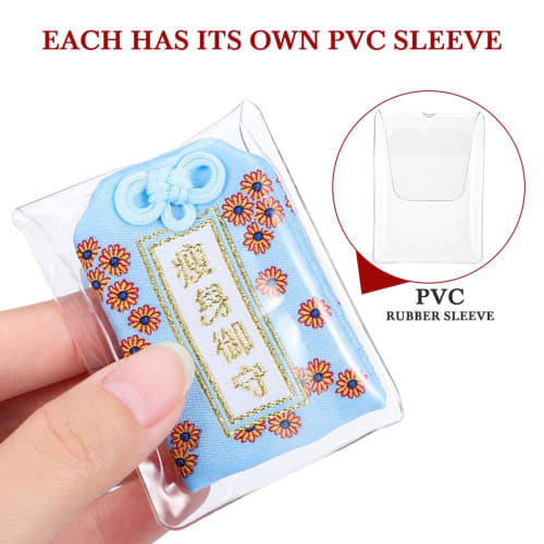 MAGICLULU 10-Pack Japanese-Made Charms, Authentic Blessing Pouches for Prosperity and Good Fortune, Various Styles for Health, Luck, and Success