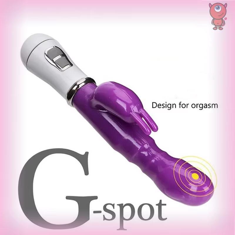 Rabbits Vibrators Vagina Clitoris Stimulator Double Head G-Spot Massager Silent Adult Plug Anal Sex Toy for Masturbator Shop