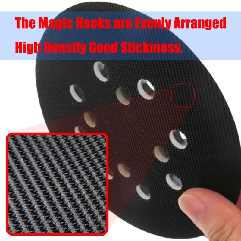 Multipurpose 5inch Rubber Backer Pad Electric Sander Accessories Suitable for 90% Polishers And Sanders