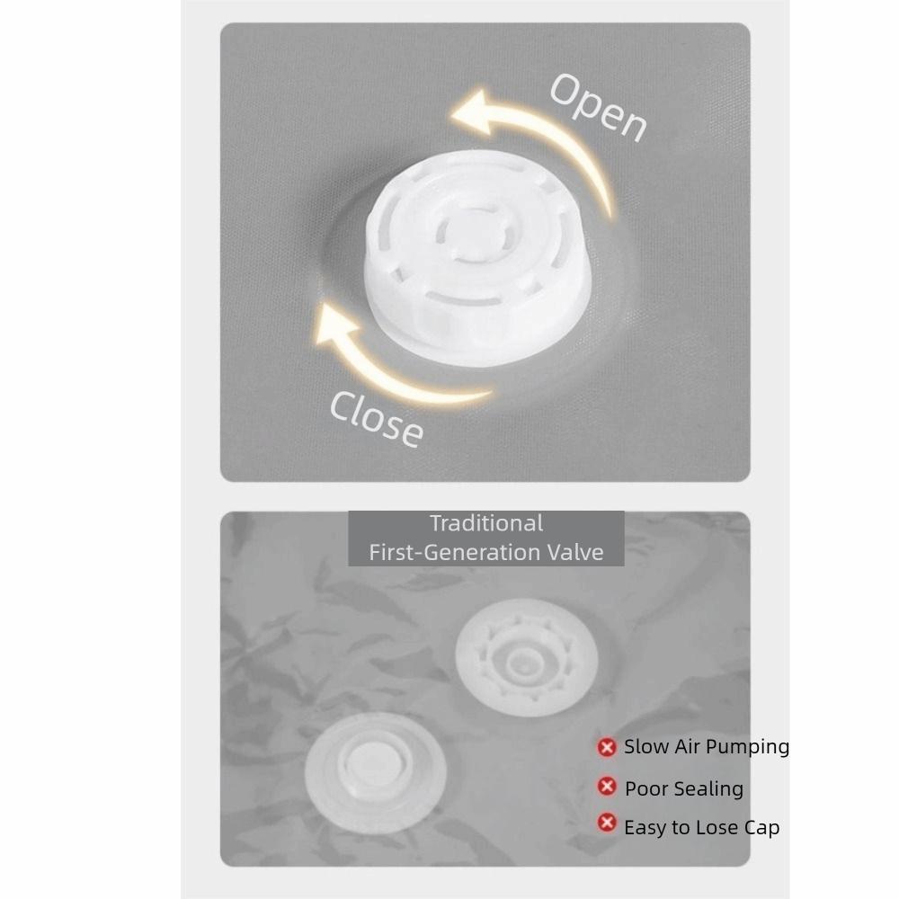 2Pcs Moisture-proof Vacuum Compression Bag Oxford Cloth Hand Roll Bag Vacuum Storage Bags Clothing