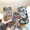 Luxury Camellia Flowers Phone Case For iPhone X XS XR 15 14 Plus 13 12 11 Pro Max Mini 7 8 Plus SE Fashion Shockproof Back Cover