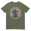 Heroes Dont Wear Capes They Wear Dog Tags Combat Boots Unisex Tshirt