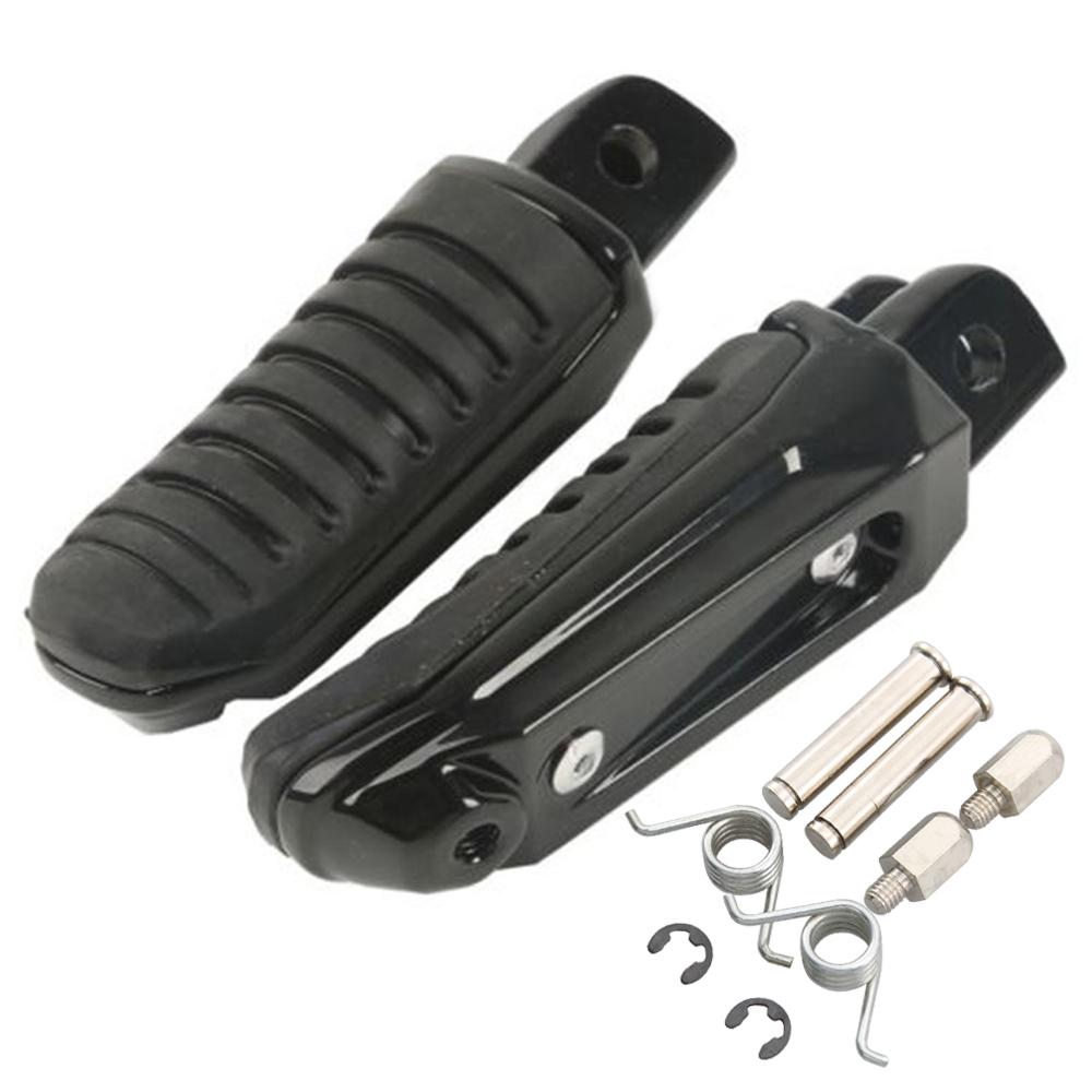 Motorcycle Front Rider Footpegs Rear Passenger Foot Pegs Pedal Footrest For Suzuki GSX650F GSX 650F 1400 I B-King Universal