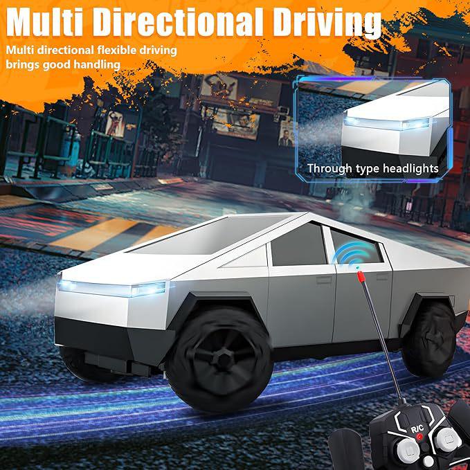 Durable Remote Control Electric Pickup Truck Toy for Kids