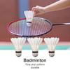 3/6/12 ks badmintonové raketoplány z husího peří Odolný badminton s vysokou elasticitou pro tréninkovou zábavu