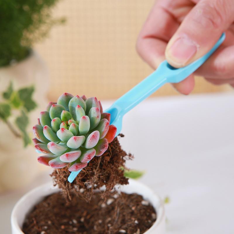 Garden Tools Succulents Shovel Seedling Transplanter Punching Tool Gardening Supplies Color Plastic Tool Four-piece Set