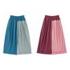 YouYou Girl's 2026 Spring Color-Block Wide-Leg Pants
