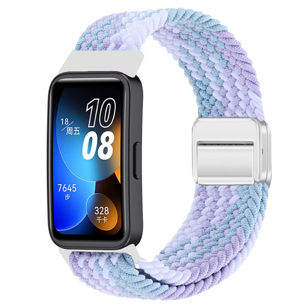 Nylon Strap For Huawei Band 10 9 8 Braided Comfortable Magnetic Buckle Adjustable Watchband Huanwei Band 10/9/8 Accessories Belt