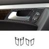 4Pcs Carbon Fiber Interior Door Handle Cover Trim For Acura TL 2004-2008