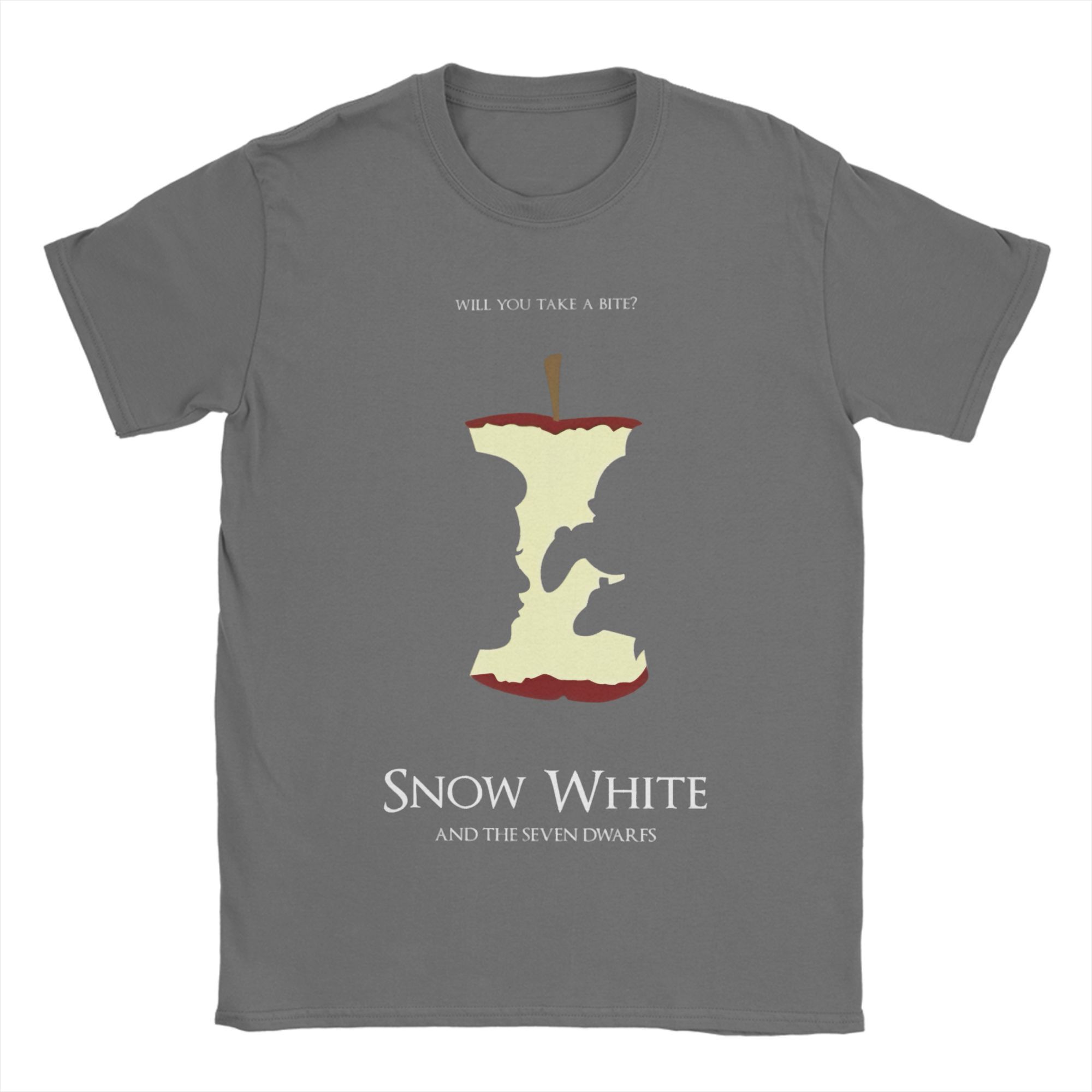 

Men Snow White 2025 Movie Poster T Shirt The Poisoned Apple Cotton merch Crazy Short Sleeve Round Collar Tees Summer T-Shirts 4XL