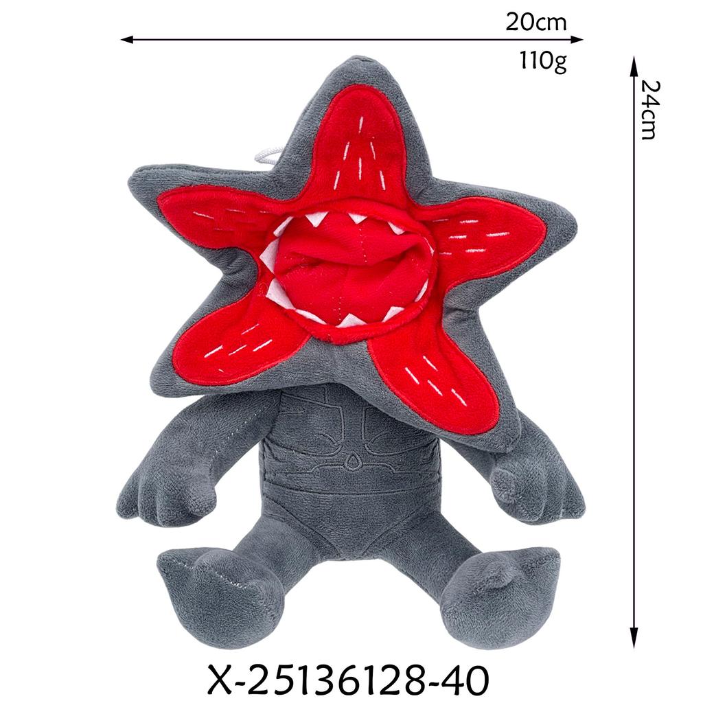 TV Figures Stuffed Plush Toys Demogorgon Demodogs Demobats Mike Dustin Eleven Soft Dolls Game Gift Kawaii Kids Hobbie Toys