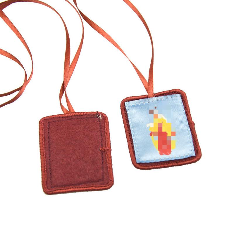 Red Holy Robe with Cross and Shoulder Blade Design