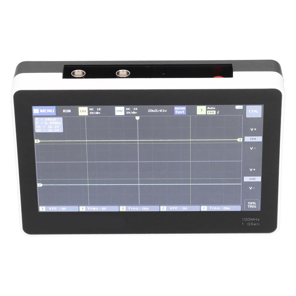 Digital Oscilloscopes 2 Channel USB Touchscreen Oscilloscope for Remote Assistance
