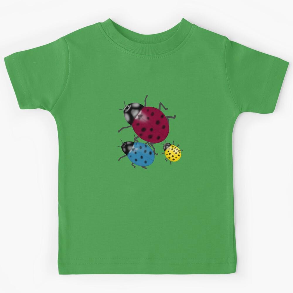 Danvant- Colorful ladybugs Kids T-Shirt 140