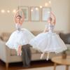 Cute Christmas Ballet Girl Pendant Gauze Skirt Dance Theme Christmas Tree Pendant Handmade Ballet Princess Hanging Ornament